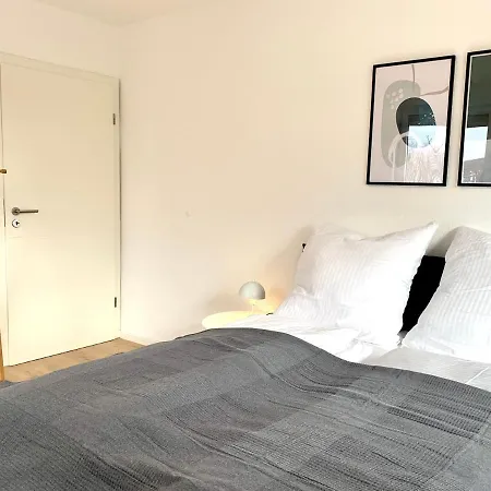 Apartment Antoni Homes 2-4 Personen I 2 Schlafzimmer I Messe I Uni I Arena Augsburg